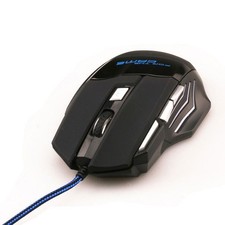 RGB 7-Button USB Gaming Mouse – Colorful LED Backlit Wired PC Computer Mouse picture