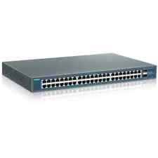 YuanLey 48 Port Gigabit Ethernet Switch Unmanaged with 2 1000Mbps SFP Uplink picture