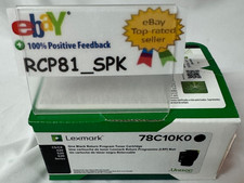 LEXMARK GENUINE 78C10K0 BLACK RETURN PROGRAM TONER CARTRIDGE | BNIB | Fast Ship picture