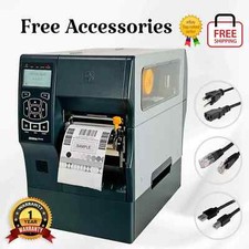 Zebra ZT410 Thermal Transfer Label Printer Peel Rewind BT LAN USB 1 YR WARRANTY picture