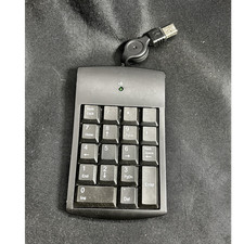 XK-688 USB Wired Numeric Keypad Number Pad Retractable Cable Black picture