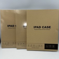 (3)SUPFINE for 10.2 Inch iPad 9th/8th/7th Generation Cases w/Glass SCN Protector picture
