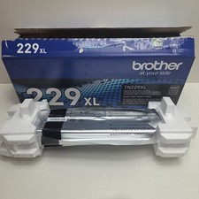 NEW GENUINE - BROTHER TN229XL BLACK TONER CARTRIDGE - TN229XLBK SEALED BAG picture