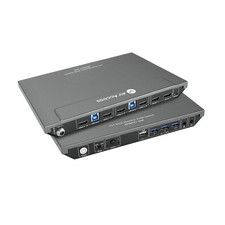 AV Access KVM Switch 2 Monitors 2 Computers, 4 USB, EDID, Hotkey Switch picture