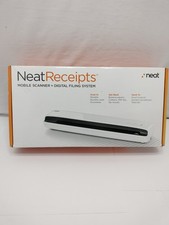 Neat Receipts Mobile Scanner NM-1000 Digital Filing System Complete In Box picture