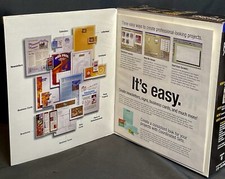 Print Shop Pro Publisher 1998 Version 6 Complete Software CD Set Big Box Sealed picture