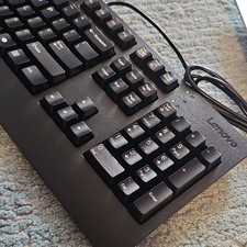 Lenovo SK-8827 Wired USB Full-Size Keyboard QWERTY English Black Plug & Play picture