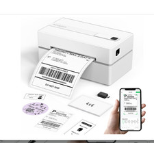Bluetooth Thermal Shipping Label Printer 4x6, Portable for iPhone Android Window picture