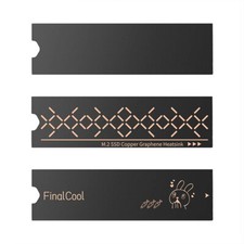 2Pcs Thermal Copper Pad Graphene Coating Heat Dissipation Pad for M. 2 Nvme SSD picture