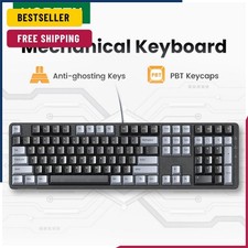 UGREEN Mechanical Keyboard 108 PBT Keycaps Wired Keyboard Red Switch picture