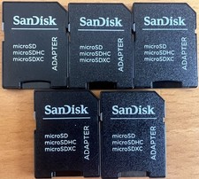SanDisk Adapter for Micro SD Card SDXC SDHC TF Memory Card Adapter SD Reader LOT picture