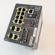 Cisco IE-2000-8TC-G-L 8 Port Rail Mountable Network Switch picture
