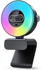 EMeet Smart Cam S600L 4K Streaming Webcam with Built-in Ring Light-NEW picture