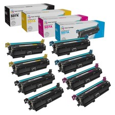 LD Replacement Replacements for HP 507X/507A 8PK: CE400X/CE401A/CE402A/CE403A picture