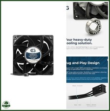 Coolerguys 12vDC Waterproof IP67 Fan (High Speed, 120x38mm) picture