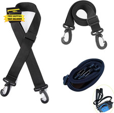 3 Pack Messenger Bag Shoulder Strap Replacement 1 Inch Width Adjustable Laptop B picture
