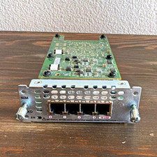 Cisco NIM-4FXO 4-Port Voice Interface NIM Module RJ-11/RJ-45 picture