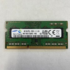 Samsung 4GB DDR3 RAM PC3L-12800 1600MHz 1.35V Unbuffered SODIMM M471B5173QH0-YK0 picture