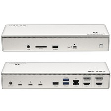 Thunderbolt 4 Quad 4K Display Dock 98W Charging 2.5G RJ45 SD V4.0 10Gbps USB3.1 picture