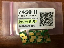 4 x Imaging IU Drum Chip Refill for Konica Minolta Magicolor 7450, 7450 II picture