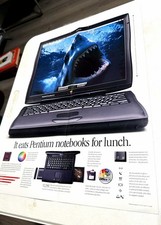 Original 1998 Apple PowerBook G3 Fold-Out Promo Brochure Poster Vintage Mac picture