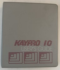 Kaypro 10 Users Guide Binder 1983 picture