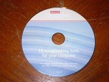 Creating Keepsakes Scrapbook Magazine 10 Scrapbooking Fonts For Your Computer CD picture