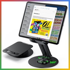 Tablet Stand Adjustable Holder 5.9 Inch Desk Portable Monitor Mount Swivel picture