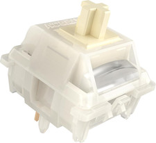 Gateron Milky Yellow Pro V3 Tactile Keyboard Switches,90Pcs picture