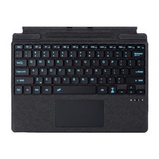 Detachable Keyboard for Surface Pro 11/10/9/8/X - 7-Color Backlit, Touchpad, Pen picture
