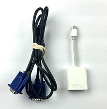 OEM Original Apple A1307 Mini DisplayPort to VGA Adapter  With 4 Ft VGA Cable picture