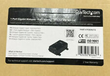 StarTech 1 port Gigabit Midspan- Poe + injector 802.3at, 802.3af picture