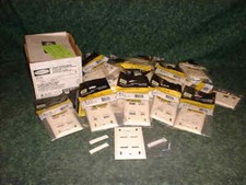 Case of (25) Hubbell #FPL14H - Four Ethernet Face Plate (22738-C3) picture