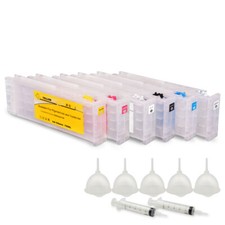 6*600ML T7251-T725A Empty Ink Cartridge for Surecolor F2000 F2100 + 2 White Chip picture