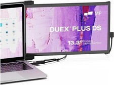 Duex Plus DS Mobile Pixels Portable Monitor for Laptop, 13.3