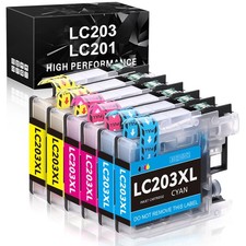 LC203XL Color Ink Cartridge Replace for Brother LC203 LC201,C/M/Y picture