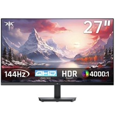 KTC H27T27S 27'' QHD Computer Monitor, 144Hz Gaming PC Monitor, 4000:1  2K 1440P picture