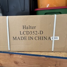 New Halter Dual LCD Monitor Stand Clamp Style Heavy Duty Holds up to 27