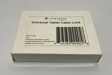 (NEW OPEN BOX) Compulocks CL15UTL Universal Tablet Cable Lock, NO SECURITY PLATE picture