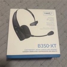BlueParrott B350-XT Bluetooth Noise Cancelling Boom Mic Headset, Single, Black picture