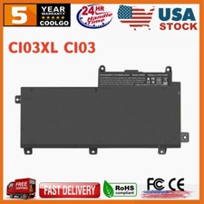 Lot 10 Battery CI03XL For HP ProBook 640 650 645 655 G2 G3 HSTNN-UB6Q 801554-001 picture