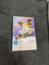 HP Sprocket Panorama Instant Label Photo Printer Zink Bluetooth White HPISPPANW picture