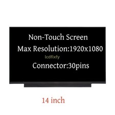 For LP140WFA(SP)(D3) LP140WFA-SPD3 LCD Screen FHD 1920x1080 TESTED  picture