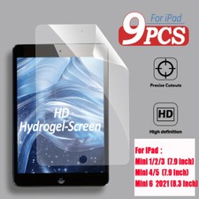 9Pcs HD Clear Tablet Screen Protector Protective Film For iPad Series picture