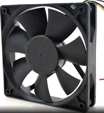 AVC OEM Computer Case Cooling Fan DA12025B12L DC 12v 0.3A 120mm 4-Pin 4-Wire picture