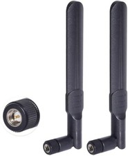 2pcs Bingfu Dual Band WiFi 2.4GHz 5GHz 5.8GHz 8dB SMA Male Antenna for IP Camera picture