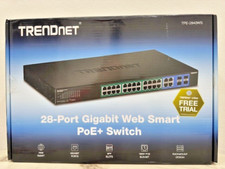 Switch TRENDnet 28-Port Gigabit Web Smart POE+ Switch picture