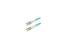 AddOn 10m Laser Optimized Multi-Mode Fiber (LOMM) Duplex LC / LC OM3 Aqua Patch picture