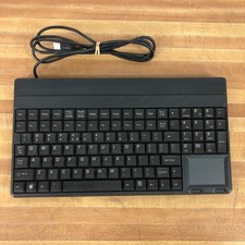CHERRY SPOS G86-62401EUADAA USB Black Keyboards w/Touchpad (WORKS) picture