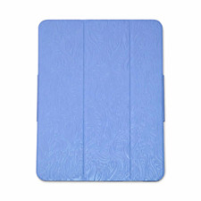 heyday Blue Folding Folio Tablet Case Cover w/ Integrated Stand picture